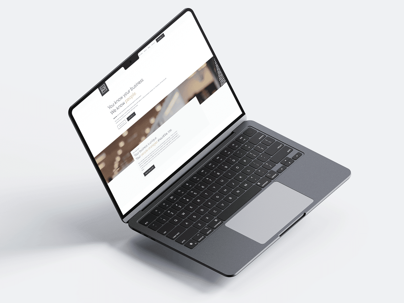 Image showcasing the OptimaHR website