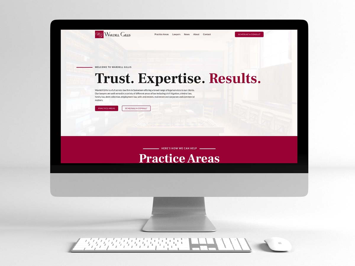 Image showcasing the Wardell Gillis website