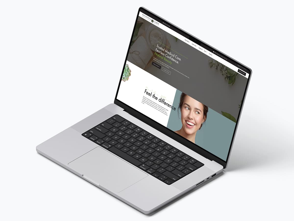 WKSkinClinic website by Becker