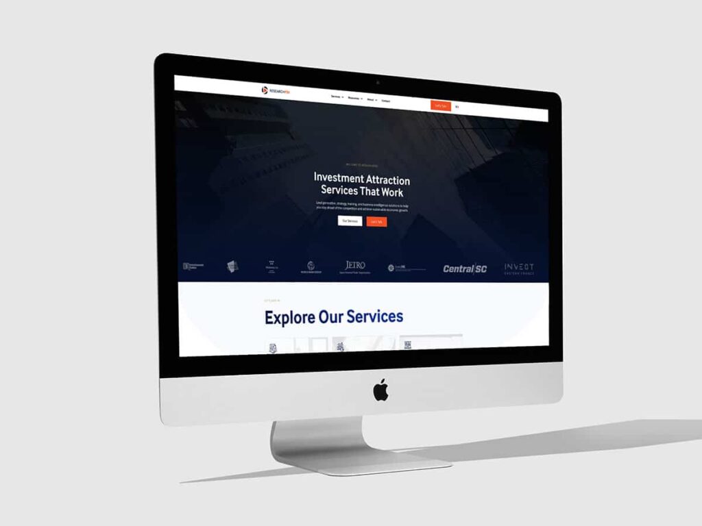 ResearchFDI website by Becker Design